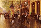 The Great Boulevard by Jean Beraud